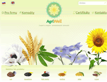 Tablet Screenshot of agriwell.com